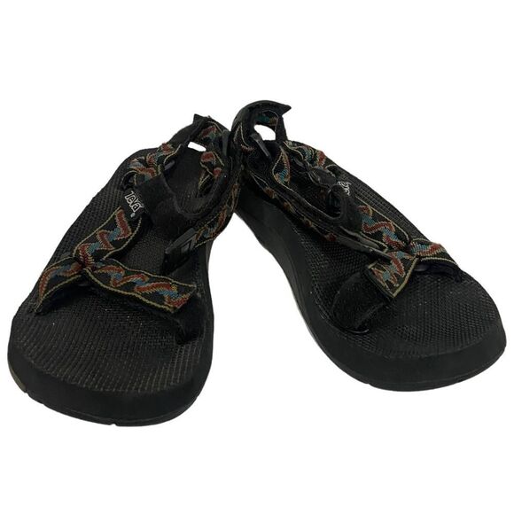 Teva Patterned Velcro Strap Outdoor Comfort Hiking Sandals - Picture 5 of 6